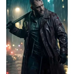 HAVOC Tom Hardy Brown Leather Coat